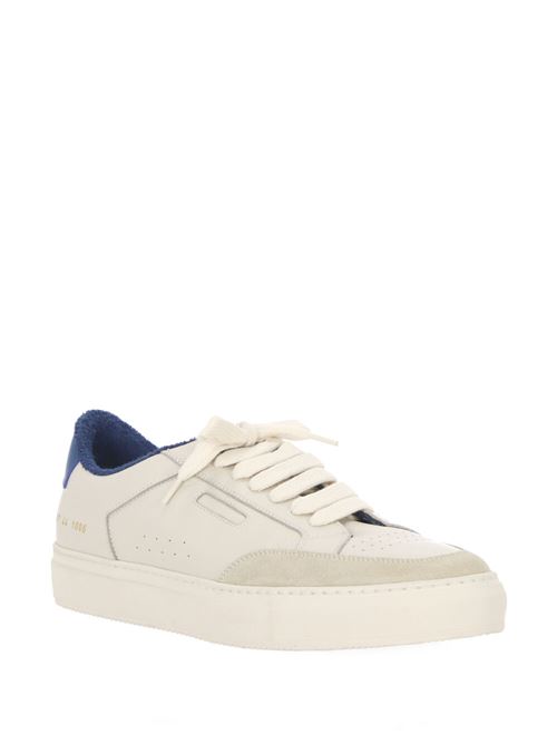 white/blue panelled design sneakers Common Projects | 24071006